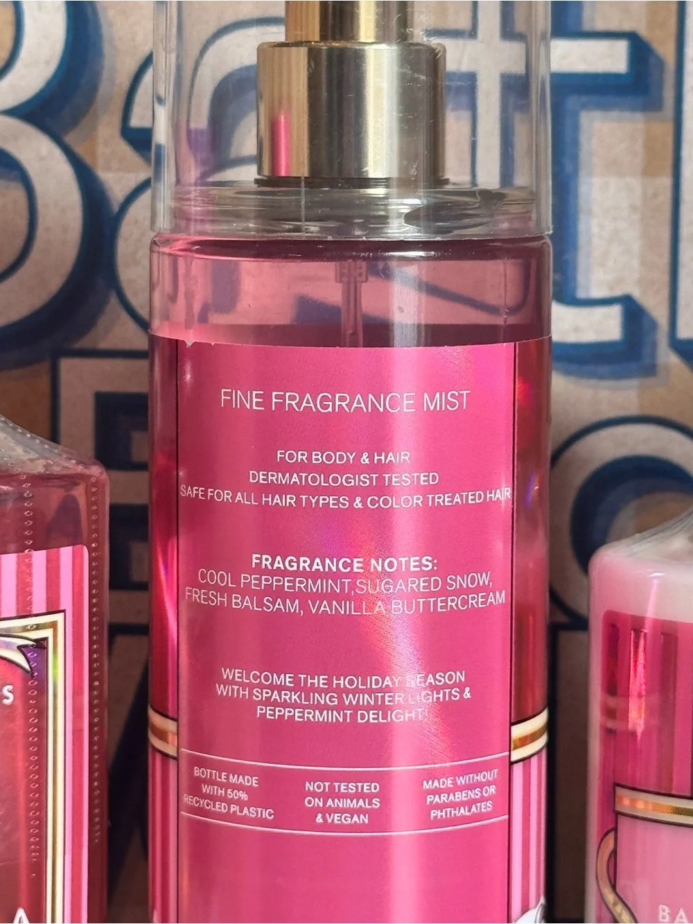 NEW B&BW Twisted Peppermint Fragrance, Body Lotion, Body Wash Bundle